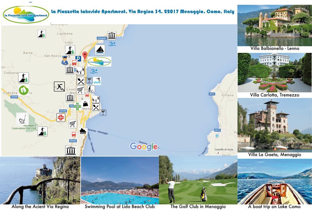 Apartamento La Piazzetta Menaggio Exterior foto